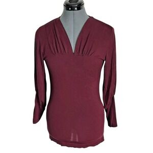 Effie's Heart V Neck Blouse Size XS